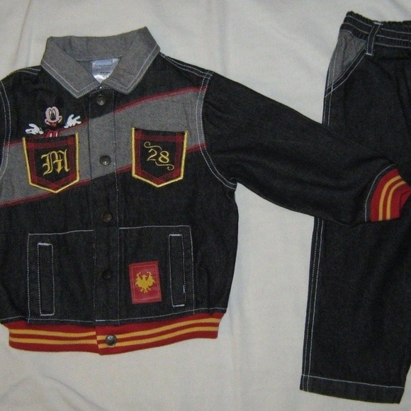 Rare Disney Mickey Mouse 3 piece outfit set - Picture 6 of 6